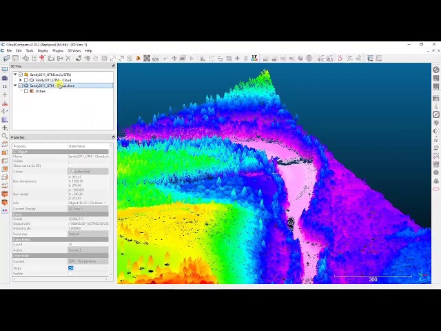 CloudCompare Tutorial 03 - Point Cloud Segmentation and Clipping