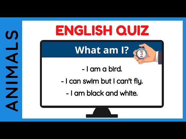 What Am I? Quiz | Animals | Easy English Quiz