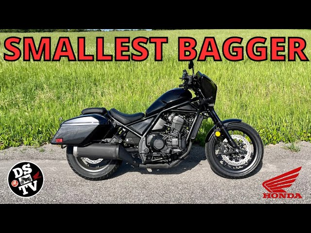 2023 Honda Rebel 1100T Full Test and Review - The Smallest Bagger