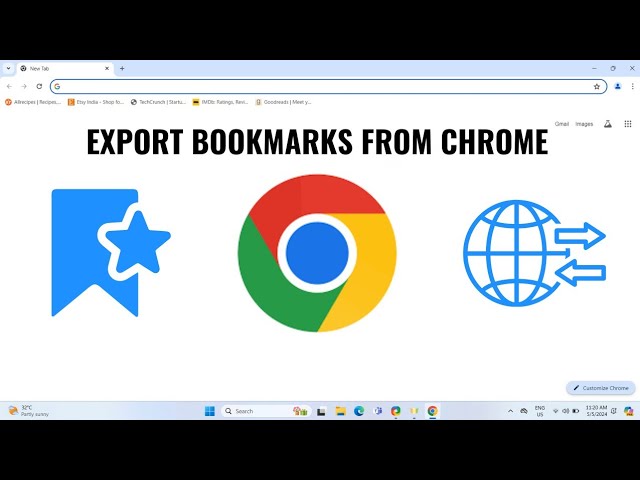 How to Export Bookmarks from Chrome