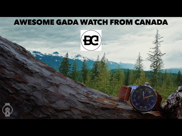 Awesome GADA watch from Canada! | Barrington Griffiths Sandon, a railroad inspired microbrand watch