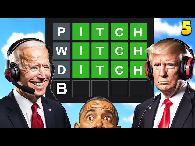 US Presidents Play WORDLE #5
