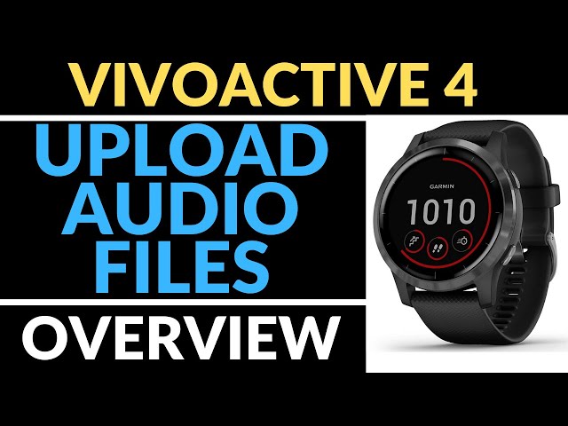 How to Upload Music to Your Garmin Vivoactive 4