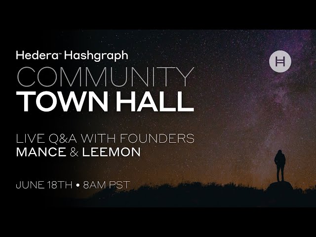 Hedera Community Town Hall | June 2020