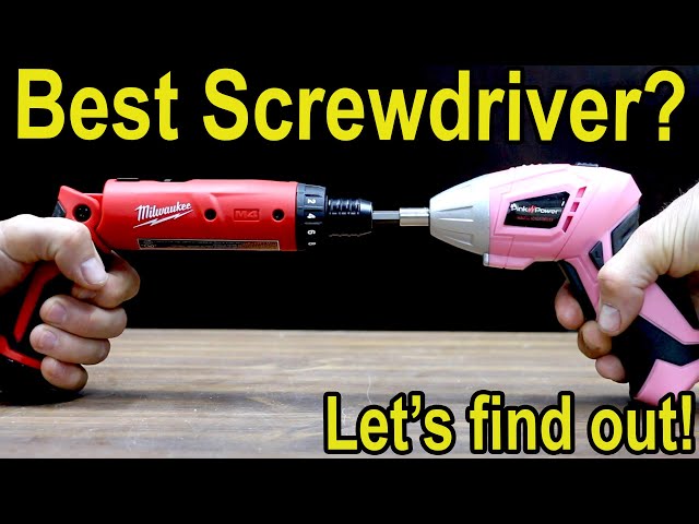 Best Screwdriver Brand? (14 BRANDS) Milwaukee, Dewalt, Makita, Ryobi, Bosch, Pink Power, Metabo