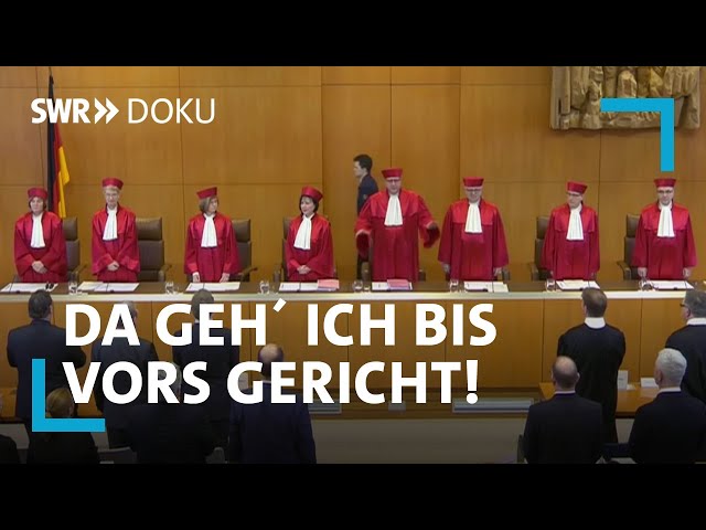 Da geh´ ich bis nach Karlsruhe - 70 Jahre Bundesverfassungsgericht | SWR Doku