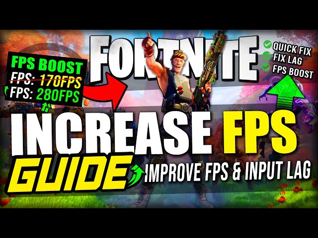 Fortnite Season 7 Best Settings Guide! - FPS Boost, Colorblind Modes, & More!