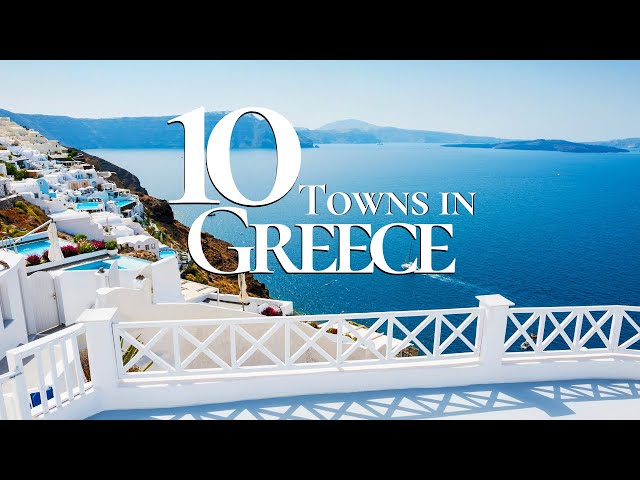 10 Most Beautiful Places to Visit in Greece 4k 🇬🇷 | Naxos | Kefalonia