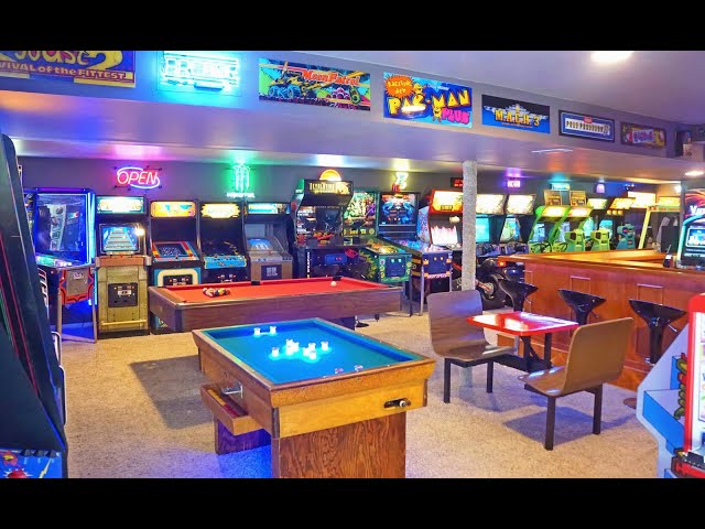 The Basement Arcade - Vintage Vault Arcade Tour 2020