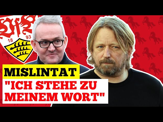 Sven Mislintat im Interview: "Ich stehe immer zu meinem Wort und identifiziere mich mit dem VfB!"