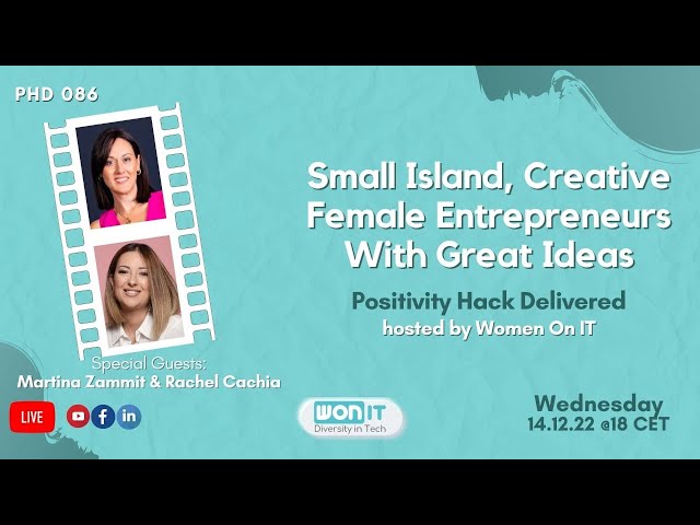 Small Island, Creative Female Entrepreneurs With Great Ideas