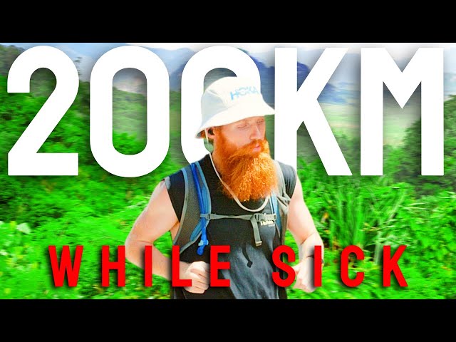 I attempted to run 200km with food poisoning - Running Africa #44