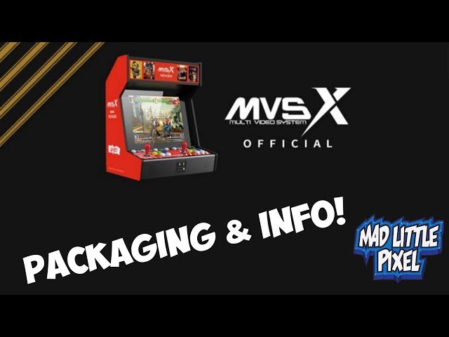 Neo Geo MVS-X Exclusive Pics! Retail Packaging!