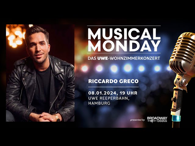 TRAILER: MUSICAL MONDAY mit Riccardo Greco