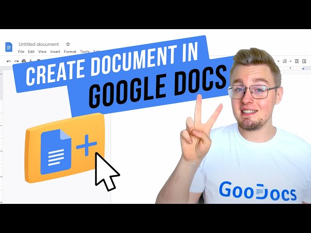 How To Create a New Document in Google Docs