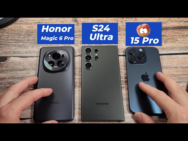 čisti pobjednik !  Magic 6 Pro ili Iphone 15 pro ili S24 Ultra