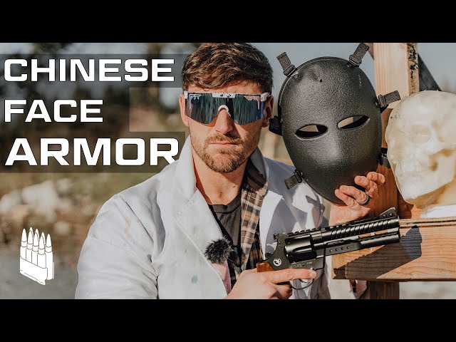 Do bulletproof masks actually work? Ballistic test.