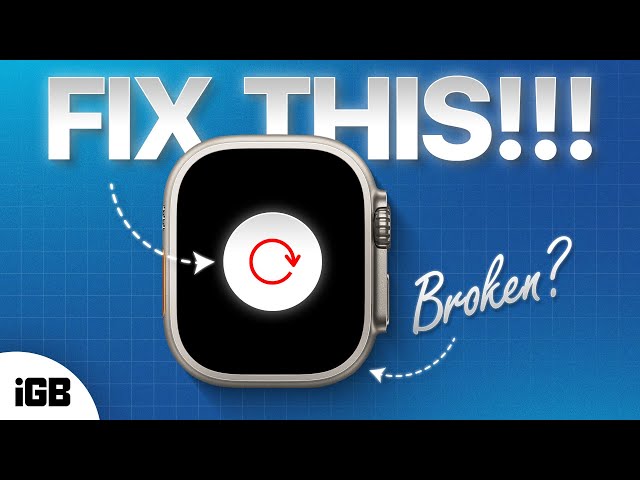How to Restart Your Apple Watch (Or Force Restart It)