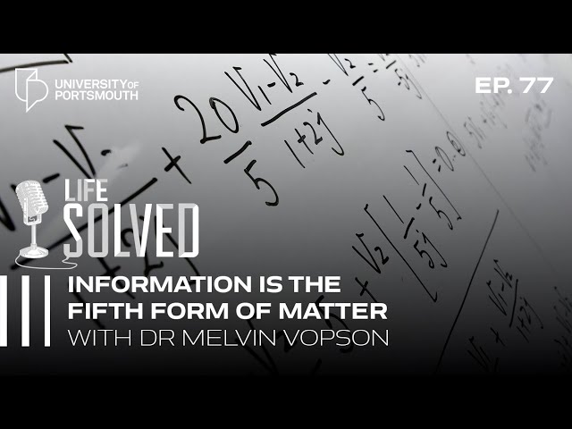 Is information the fifth form of matter? | Life Solved