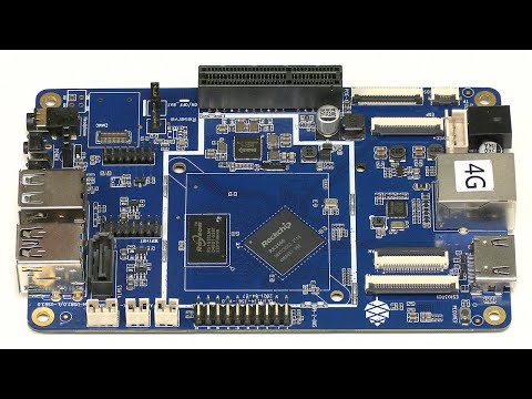 Quartz64 Model A – PCIe & SATA SBC