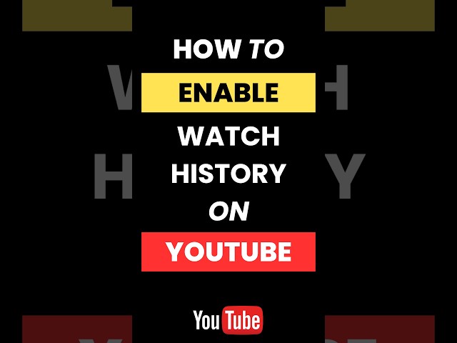 #how to Enable #watch History on YouTube #youtube #tricks