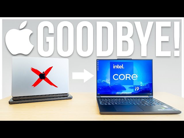 SAYING GOODBYE to MacBook Pro M3 for the Lenovo Legion Slim 7i (Not what I Expected...)