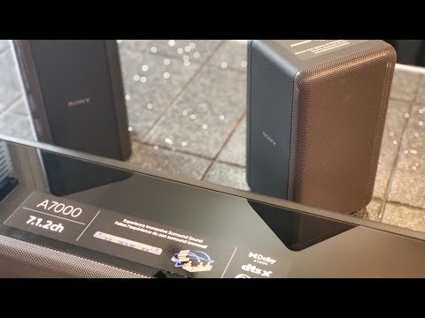 SONY A7000 SOUNDBAR FIRST LOOK AND IT'S AMAZING! RS35 SURROUND AND  SA-SW5 SUB ( VALUE ELECTRONICS)