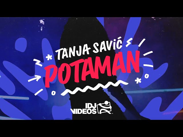 TANJA SAVIC - POTAMAN (LYRICS VIDEO)