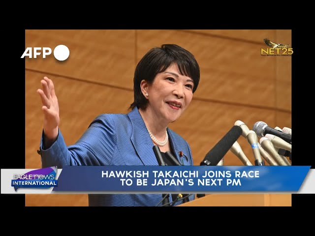 Hawkish Takaichi joins race to be Japan's next PM