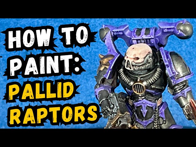 How to paint purple Chaos Space Marines