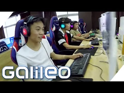 Die Zocker-Universität: Wie Schüler in China den Beruf des Gamers lernen | Galileo | ProSieben