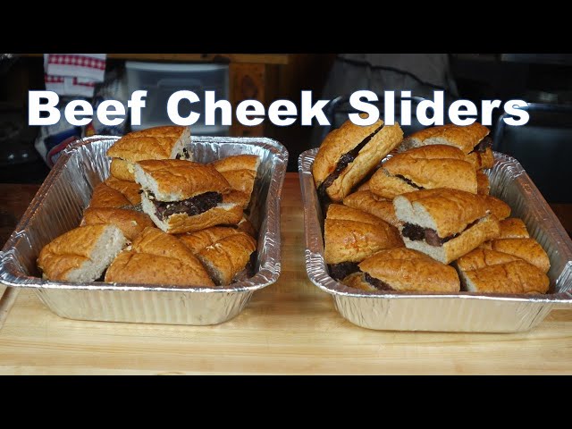 Beef Cheek Sliders #unclestevesshake