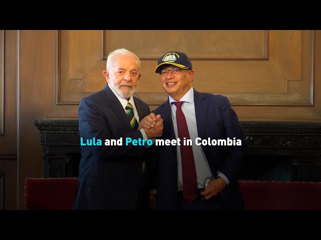 Lula and Petro meet in Colombia