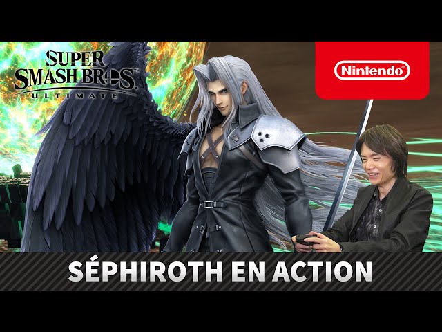 Super Smash Bros. Ultimate – Séphiroth en action (Nintendo Switch)