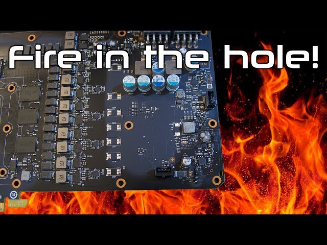 FIRE!  EVGA GTX 1080 FTW FIRE! Aftermath and Analysis