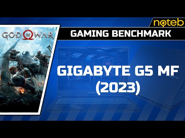Gigabyte G5 MF (2023) - God of War [ i5-12500H | RTX 4050 ]