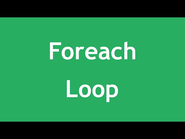[ Learn PHP 5 In Arabic ] #24 - Foreach Loop