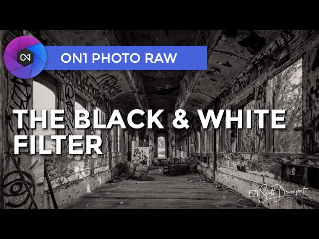 The Black & White Filter - ON1 Photo RAW 2021