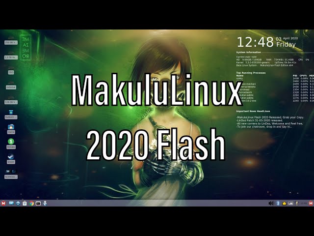 MakuluLinux 2020 Flash | First Impressions
