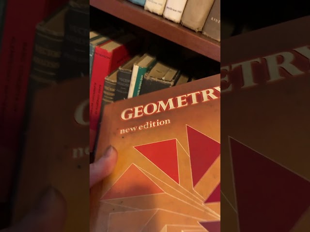 Geometry Book  #mathematics #book