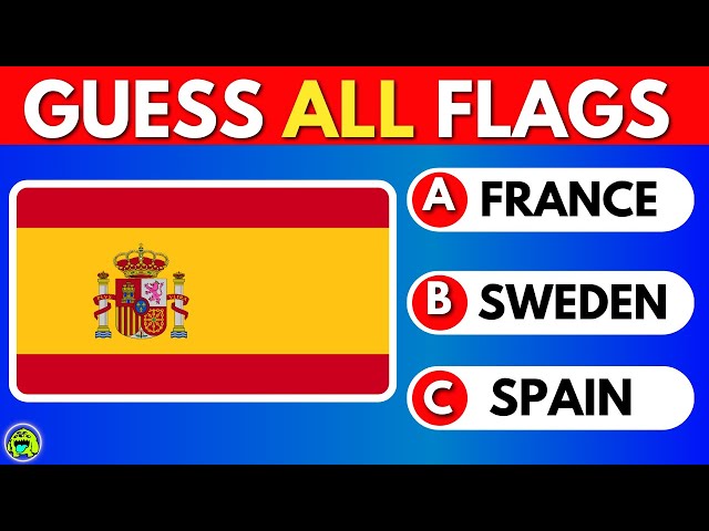 Guess And Learn ALL Flags Of The World 🌎⁉️
