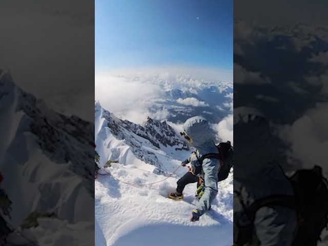 The Ultimate Ridge Climb in the Alps