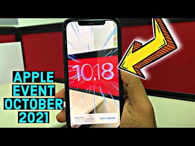 Apple Event October 2021. How To Use Apple Event AR feature. #shorts  #appleevent
