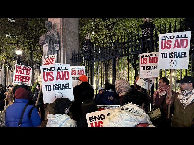 More protests, encampments over Israel-Hamas war emerge on college campuses