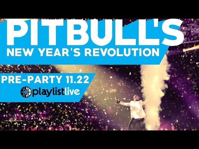 Pitbull's New Year's Revolution Pre-Party at Playlist Live
