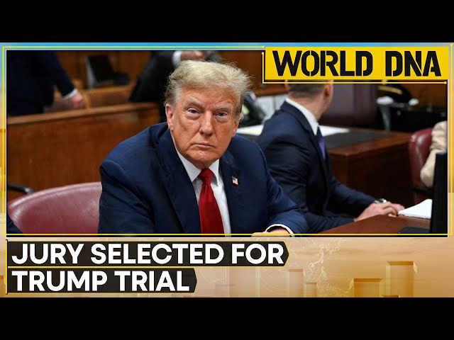 Trump on Trial: 12 Jurors seated in Trump' Hush Money Trial | World DNA | WION