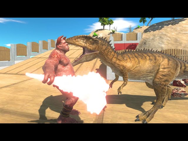 Carcharodontosaurus vs All Infernals — Death Run — ARBS 1.0 Update