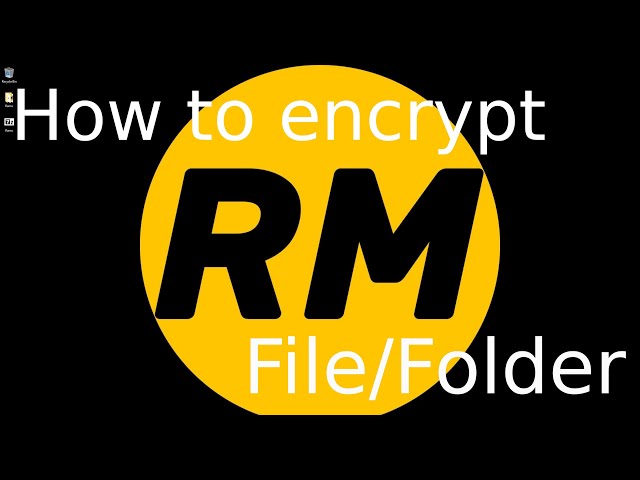 Encrypt File/Folder using 7zip