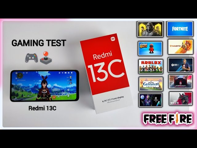Redmi 13C Gaming Test