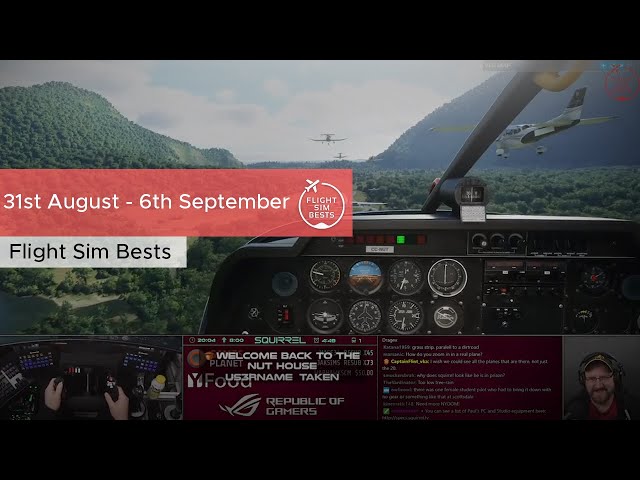 Flight Sim Bests Moments Weekly | 31st August - 6th September
